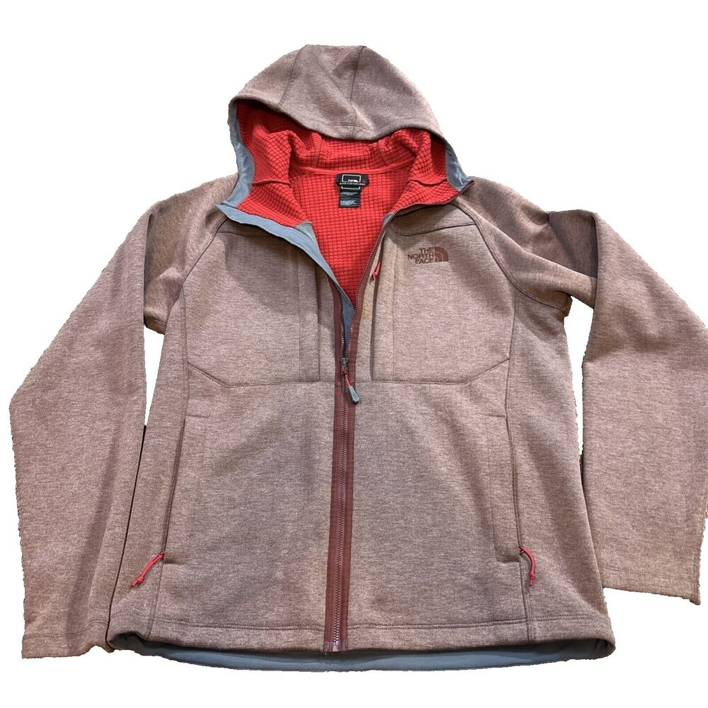 The North Face Arroyo Tech Jacket Waffle Grid Fleece Lined Softshell MED